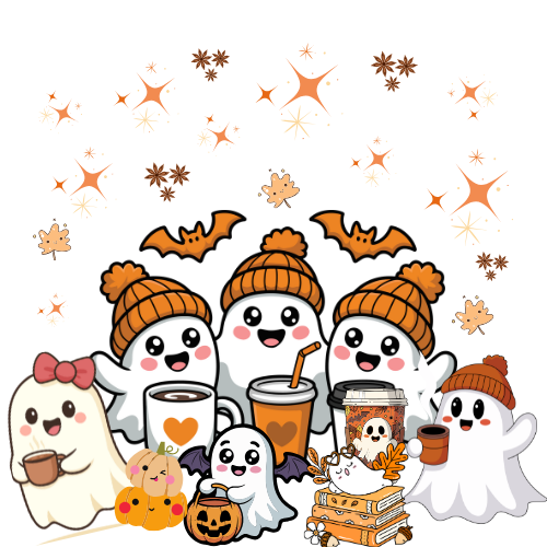 🎃 Spooky Sips — Kawaii Halloween Collection
